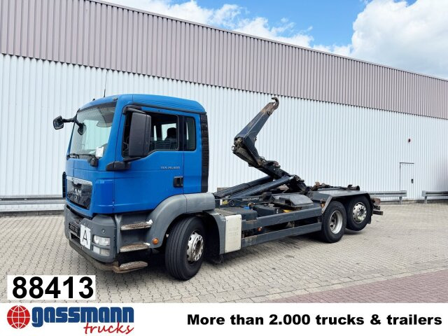 MAN TGS 26.400 6x2-4 BL, Lenk-/Liftachse, - Мултилифт с кука камион: снимка 1 MAN TGS 26.400 6x2-4 BL, Lenk-/Liftachse, - Мултилифт с кука камион: снимка 1