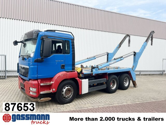 MAN TGS 26.440 6X4 BB, Tele-Absetzer - Мултилифт за контейнери камион: снимка 1 MAN TGS 26.440 6X4 BB, Tele-Absetzer - Мултилифт за контейнери камион: снимка 1