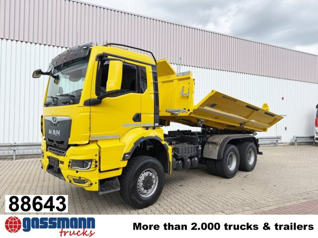 MAN TGS 26.470 6x6 BB, Hohe Bauart, Navi, - Самосвал камион: снимка 1 MAN TGS 26.470 6x6 BB, Hohe Bauart, Navi, - Самосвал камион: снимка 1
