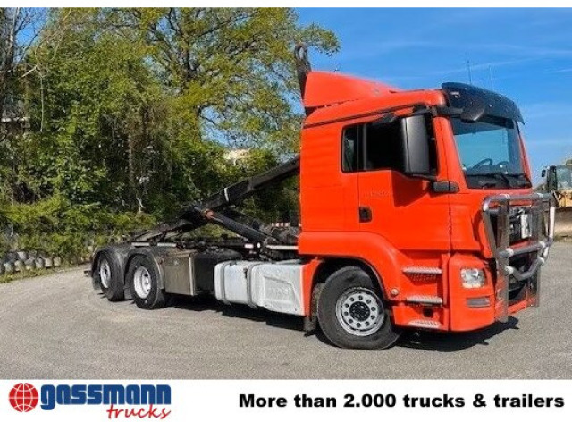 MAN TGS 26.480 6x2-4 BL, Intarder, Lenk-/Liftachse, - Мултилифт с кука камион: снимка 2 MAN TGS 26.480 6x2-4 BL, Intarder, Lenk-/Liftachse, - Мултилифт с кука камион: снимка 2