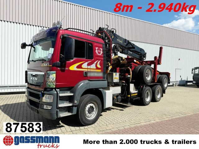 MAN TGS 26.540 6X4 BL, Intarder, Kran Epsilon - Камион за дърва, Камион с кран: снимка 1 MAN TGS 26.540 6X4 BL, Intarder, Kran Epsilon - Камион за дърва, Камион с кран: снимка 1