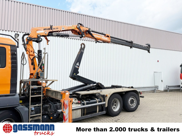 MAN TGS 28.440 6x2-4 BL, Lenk-/Liftachse, Kran Atlas - Мултилифт с кука камион, Камион с кран: снимка 2 MAN TGS 28.440 6x2-4 BL, Lenk-/Liftachse, Kran Atlas - Мултилифт с кука камион, Камион с кран: снимка 2