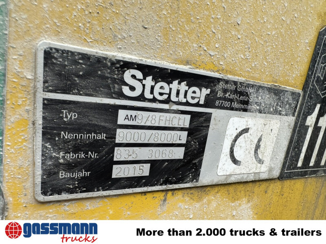MAN TGS 32.400 8x4 BB, Stetter ca. 9m³ - Бетоновоз: снимка 5 MAN TGS 32.400 8x4 BB, Stetter ca. 9m³ - Бетоновоз: снимка 5