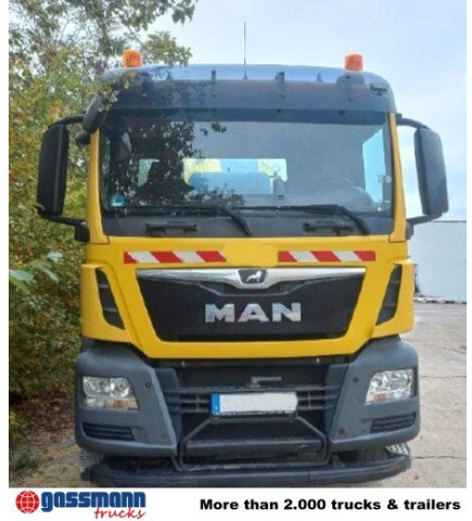 Бетоновоз MAN TGS 32.420 8x4 BB, Betonmischer Stetter ca. 9m³: снимка 6