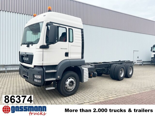 MAN TGS 33.360 6x4 BB, Häckslerkabine, NMV - Шаси кабина: снимка 1 MAN TGS 33.360 6x4 BB, Häckslerkabine, NMV - Шаси кабина: снимка 1