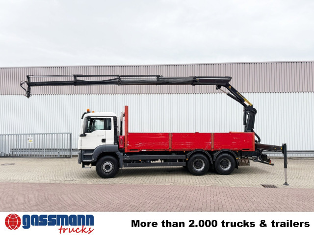 MAN TGS 33.400 6x4 BB, Navi, Heckkran PK18002-EH C, - Бордови камион, Камион с кран: снимка 2 MAN TGS 33.400 6x4 BB, Navi, Heckkran PK18002-EH C, - Бордови камион, Камион с кран: снимка 2