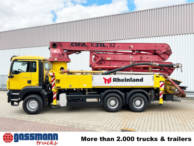 MAN TGS 33.440 6X4 BB, Betonpumpe CIFA K31L XZ, 31m - Бетон помпа: снимка 2 MAN TGS 33.440 6X4 BB, Betonpumpe CIFA K31L XZ, 31m - Бетон помпа: снимка 2