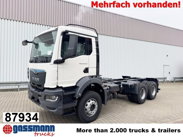 MAN TGS 33.440 6x4 BB - Шаси кабина: снимка 1 MAN TGS 33.440 6x4 BB - Шаси кабина: снимка 1