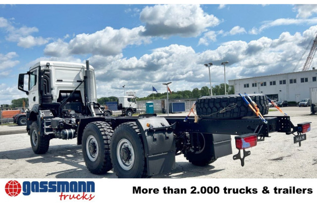 MAN TGS 33.440 6x6 BB CH, Euro2, Einzelbereifung - Шаси кабина: снимка 4 MAN TGS 33.440 6x6 BB CH, Euro2, Einzelbereifung - Шаси кабина: снимка 4