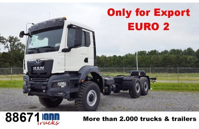 MAN TGS 33.440 6x6 BB CH, Euro2, Einzelbereifung - Шаси кабина: снимка 1 MAN TGS 33.440 6x6 BB CH, Euro2, Einzelbereifung - Шаси кабина: снимка 1