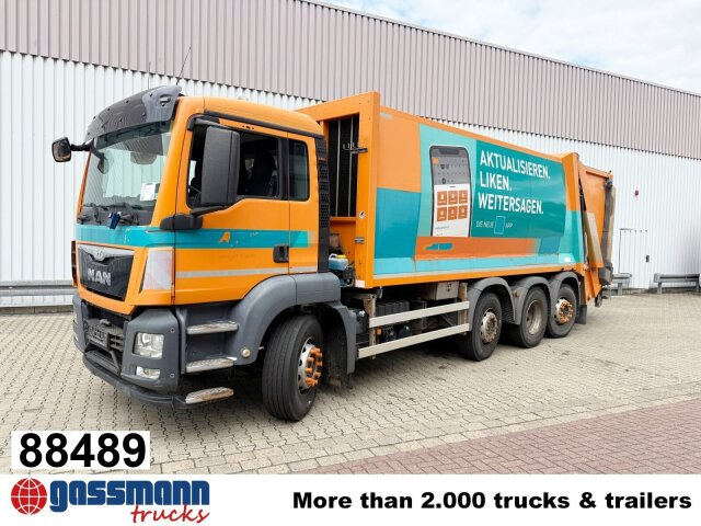 MAN TGS 35.360 8x2-6 BL, 2x Lenkachse, Zöller - Боклукчийска кола: снимка 1 MAN TGS 35.360 8x2-6 BL, 2x Lenkachse, Zöller - Боклукчийска кола: снимка 1