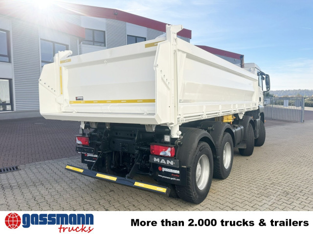 Самосвал камион MAN TGS 35.460 8X4 BB, Meiller Bordmatik 13m³: снимка 9