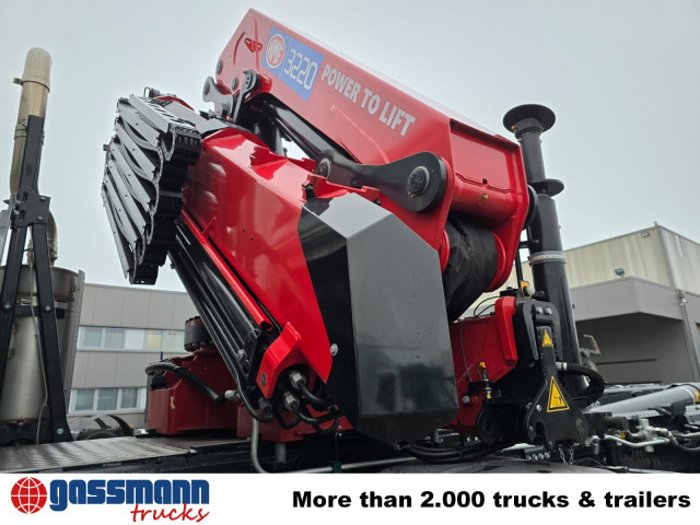 MAN TGS 35.480 8X4 BL, Intarder, Kran HMF 3220-K6, - Мултилифт с кука камион, Камион с кран: снимка 5 MAN TGS 35.480 8X4 BL, Intarder, Kran HMF 3220-K6, - Мултилифт с кука камион, Камион с кран: снимка 5