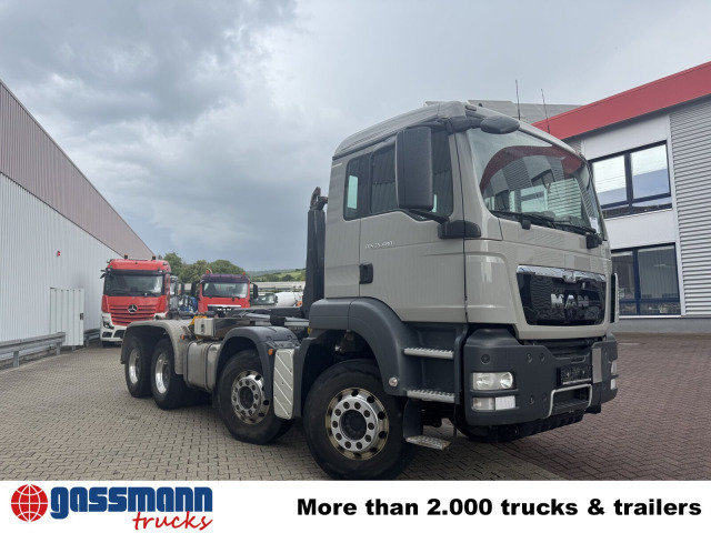 Мултилифт с кука камион MAN TGS 35.480 8x4 BL, Meiller RK 30.62 bis 6,5 m: снимка 12