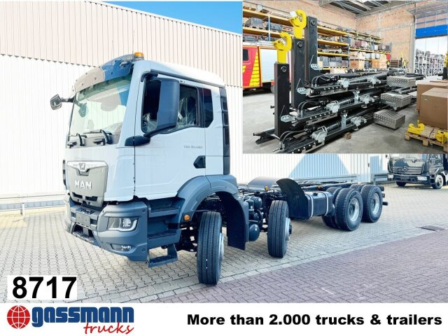 MAN TGS 35.480 8x6H BL CH, HydroDrive, Navi, - Мултилифт с кука камион: снимка 1 MAN TGS 35.480 8x6H BL CH, HydroDrive, Navi, - Мултилифт с кука камион: снимка 1