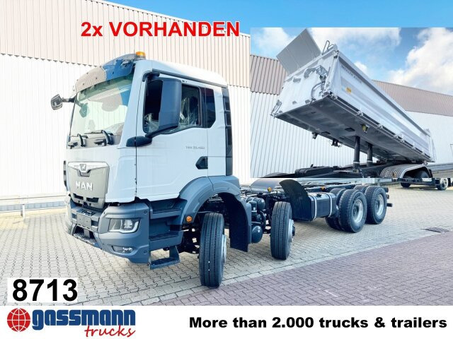 MAN TGS 35.480 8x6H BL CH, HydroDrive, Navi, Meiller - Самосвал камион: снимка 1 MAN TGS 35.480 8x6H BL CH, HydroDrive, Navi, Meiller - Самосвал камион: снимка 1