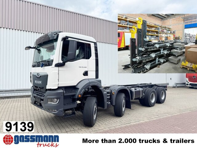 MAN TGS 35.480 8x8 BB CH, Hohe Bauart, Nebenantrieb - Мултилифт с кука камион: снимка 1 MAN TGS 35.480 8x8 BB CH, Hohe Bauart, Nebenantrieb - Мултилифт с кука камион: снимка 1