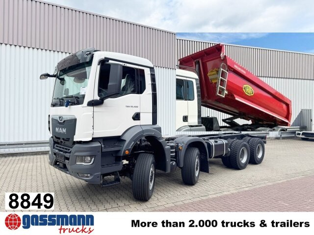 MAN TGS 35.480 8x8 BB CH, Meiller Stahlmulde 18m³ - Самосвал: снимка 1 MAN TGS 35.480 8x8 BB CH, Meiller Stahlmulde 18m³ - Самосвал: снимка 1