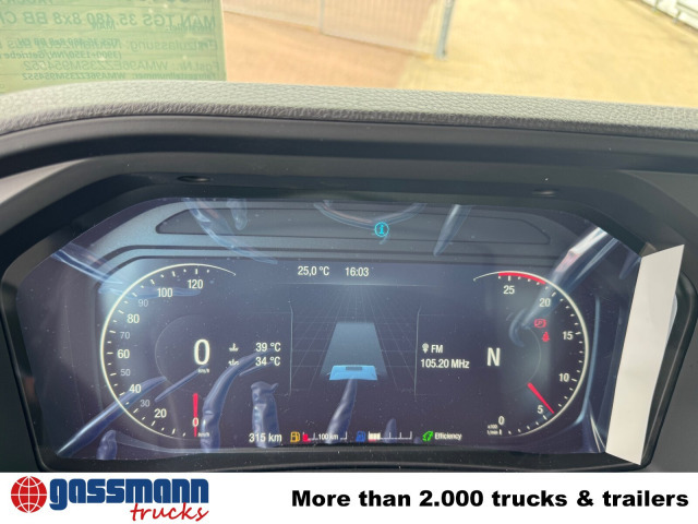 MAN TGS 35.480 8x8 BB CH, Meiller Stahlmulde 18m³ - Самосвал: снимка 4 MAN TGS 35.480 8x8 BB CH, Meiller Stahlmulde 18m³ - Самосвал: снимка 4