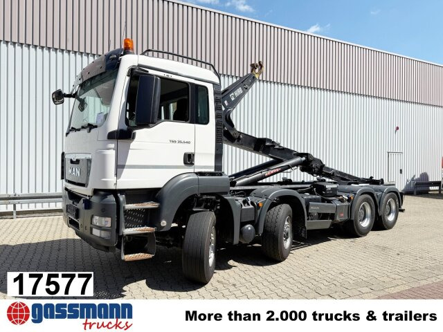 MAN TGS 35.540 8x6H BL, HydroDrive, PriTrader, Hiab - Мултилифт с кука камион: снимка 1 MAN TGS 35.540 8x6H BL, HydroDrive, PriTrader, Hiab - Мултилифт с кука камион: снимка 1