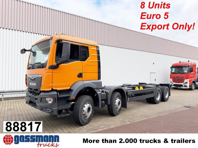 MAN TGS 41.440 8x4 BB CH, Retarder, MEHRFACH - Шаси кабина: снимка 1 MAN TGS 41.440 8x4 BB CH, Retarder, MEHRFACH - Шаси кабина: снимка 1