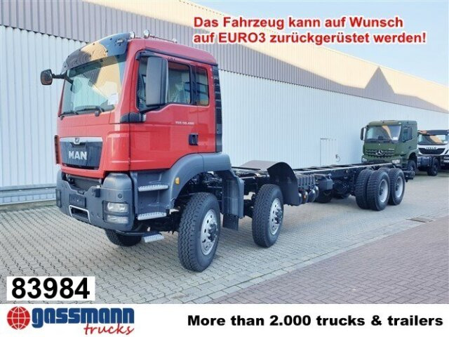 MAN TGS 41.480 8X6 BB - Шаси кабина: снимка 1 MAN TGS 41.480 8X6 BB - Шаси кабина: снимка 1