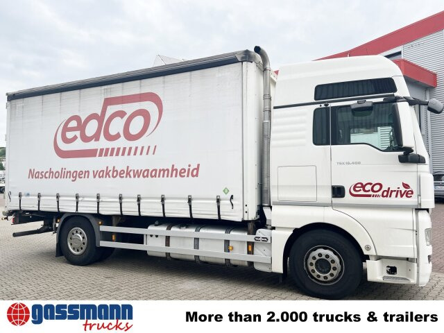 Бордови камион MAN TGX 18.400 4X2 BL, Fahrschule, 2x AHK, 6 Sitzer: снимка 9