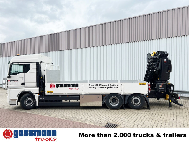 MAN TGX 26.510 6x2-4 LL, Kran Hiab X-HiPro 548 E-8, - Бордови камион, Камион с кран: снимка 2 MAN TGX 26.510 6x2-4 LL, Kran Hiab X-HiPro 548 E-8, - Бордови камион, Камион с кран: снимка 2