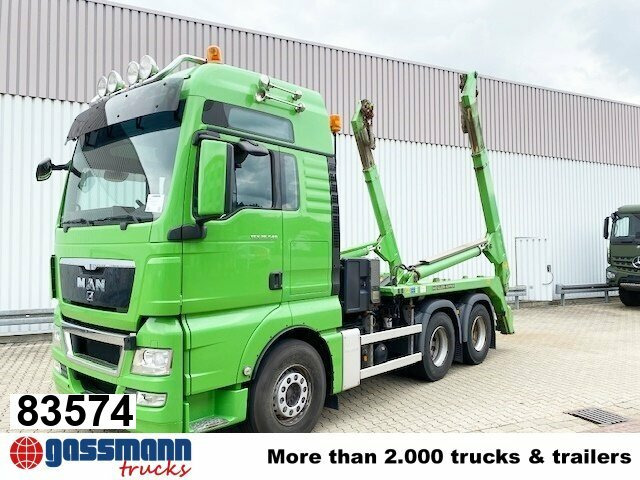 MAN TGX 26.540 6x4 BB, Intarder, XXL-Fahrerhaus - Мултилифт за контейнери камион: снимка 1 MAN TGX 26.540 6x4 BB, Intarder, XXL-Fahrerhaus - Мултилифт за контейнери камион: снимка 1