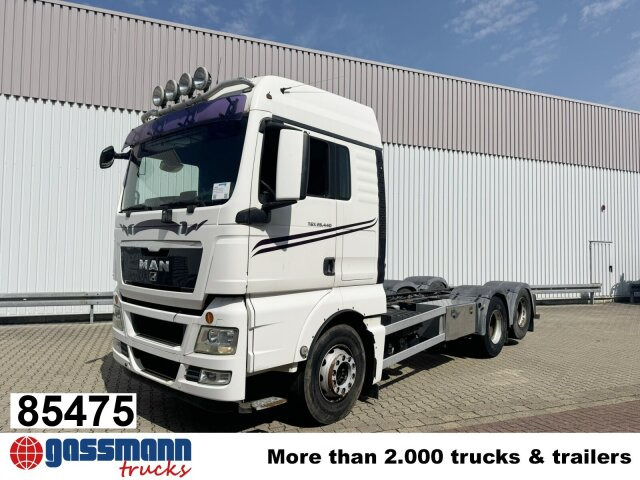 MAN TGX 28.440 6X2-2 BL, Liftachse, Motorabtrieb - Шаси кабина: снимка 1 MAN TGX 28.440 6X2-2 BL, Liftachse, Motorabtrieb - Шаси кабина: снимка 1