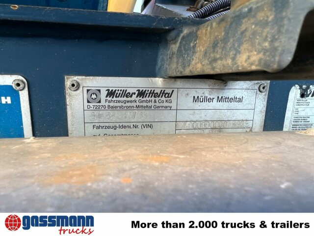 MÜLLER MITTELTAL SF 32 BM/BS mit LIEBHERR - Полуремарке бетон миксер: снимка 3 MÜLLER MITTELTAL SF 32 BM/BS mit LIEBHERR - Полуремарке бетон миксер: снимка 3
