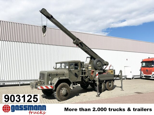 Magirus Deutz Jupiter 178D15A 6X6, -Kran,Wilhag - Мотометачна машина: снимка 1 Magirus Deutz Jupiter 178D15A 6X6, -Kran,Wilhag - Мотометачна машина: снимка 1