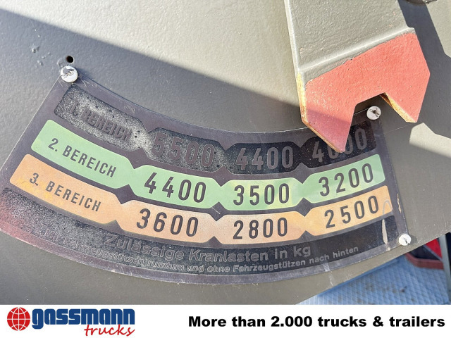 Magirus Deutz Jupiter 178D15A 6X6, -Kran,Wilhag - Мотометачна машина: снимка 2 Magirus Deutz Jupiter 178D15A 6X6, -Kran,Wilhag - Мотометачна машина: снимка 2