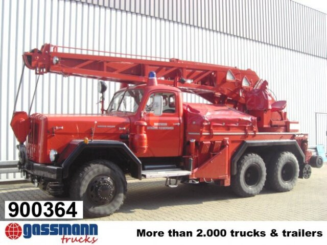 Magirus Deutz Magirus Uranus 250D 22 KW16 - Пожарна кола, Камион с кран: снимка 1 Magirus Deutz Magirus Uranus 250D 22 KW16 - Пожарна кола, Камион с кран: снимка 1
