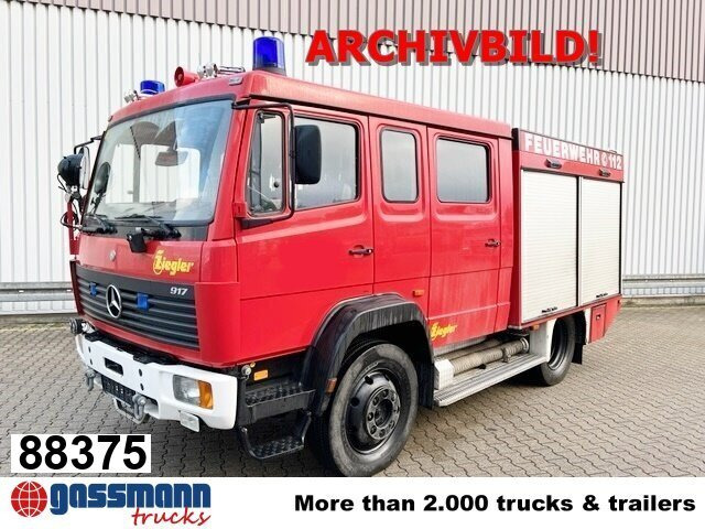 Mercedes-Benz 1124 AF 4x4 Doka, TLF 16/25 - Линейка: снимка 1 Mercedes-Benz 1124 AF 4x4 Doka, TLF 16/25 - Линейка: снимка 1