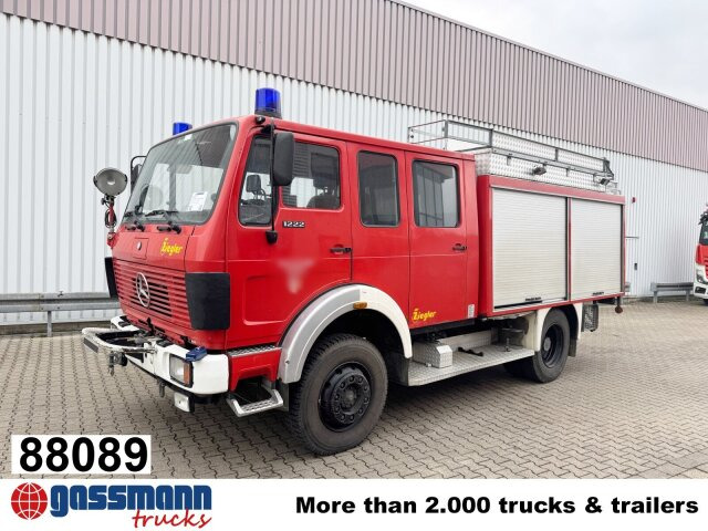 Mercedes-Benz 1222 AF 4x4 Doka, LF 16 TS - Линейка: снимка 1 Mercedes-Benz 1222 AF 4x4 Doka, LF 16 TS - Линейка: снимка 1