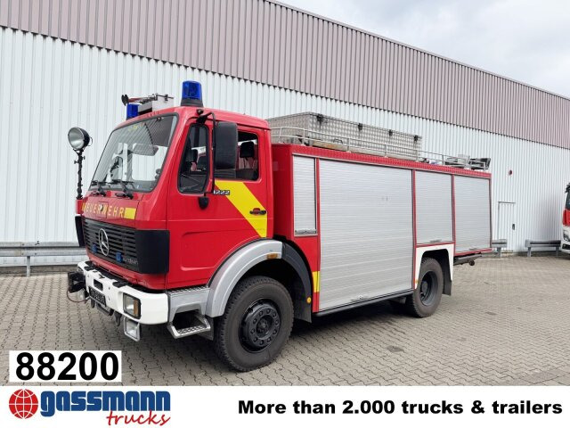 Mercedes-Benz 1222 AF 4x4, Rüstwagen RW 2, Seilwinde - Линейка: снимка 1 Mercedes-Benz 1222 AF 4x4, Rüstwagen RW 2, Seilwinde - Линейка: снимка 1