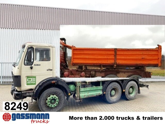 Mercedes-Benz 2635 6x4, V8-Motor - Самосвал камион: снимка 1 Mercedes-Benz 2635 6x4, V8-Motor - Самосвал камион: снимка 1