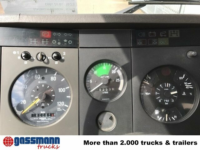 Шаси кабина Mercedes-Benz 2638 K 6x4: снимка 9