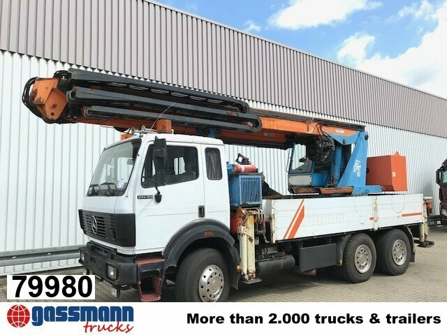 Mercedes-Benz 2638 K 6x4 mit Heckkran Palfinger PK 68000 - Камион с кран: снимка 1 Mercedes-Benz 2638 K 6x4 mit Heckkran Palfinger PK 68000 - Камион с кран: снимка 1