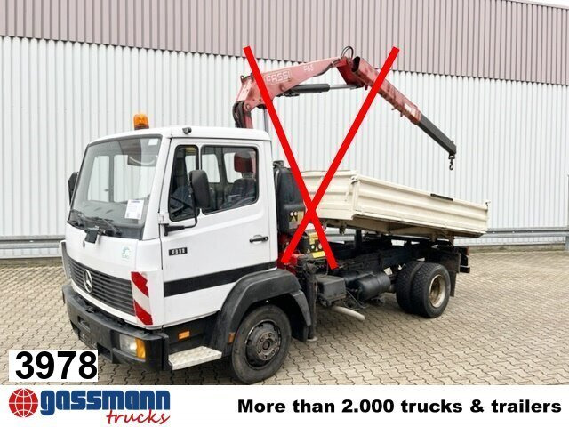 Mercedes-Benz 811 K 4x2 - Самосвал камион: снимка 1 Mercedes-Benz 811 K 4x2 - Самосвал камион: снимка 1