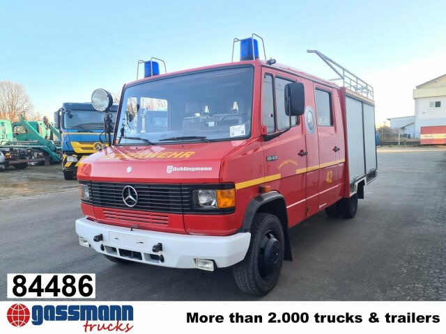 Mercedes-Benz 814 D 4x2 Doka, LF 8/6 - Пожарна кола: снимка 1 Mercedes-Benz 814 D 4x2 Doka, LF 8/6 - Пожарна кола: снимка 1