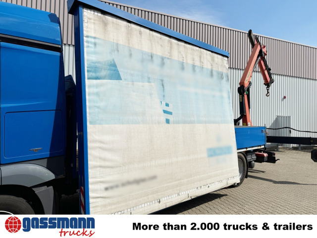 Mercedes-Benz Actros 1836 L 4x2, Glastransporter, Heckkran - Бордови камион, Камион с кран: снимка 4 Mercedes-Benz Actros 1836 L 4x2, Glastransporter, Heckkran - Бордови камион, Камион с кран: снимка 4