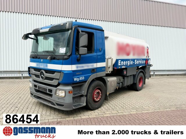 Mercedes-Benz Actros 1841 L 4x2, Esterer-Tankaufbau, 3 - Камион цистерна: снимка 1 Mercedes-Benz Actros 1841 L 4x2, Esterer-Tankaufbau, 3 - Камион цистерна: снимка 1