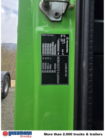 Mercedes-Benz Actros 2032 LA 4x4, Faun Variopress 310 ca. - Боклукчийска кола: снимка 5 Mercedes-Benz Actros 2032 LA 4x4, Faun Variopress 310 ca. - Боклукчийска кола: снимка 5