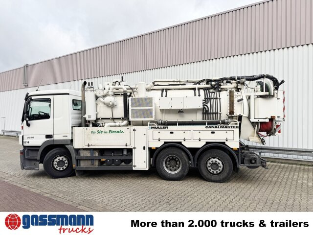 Mercedes-Benz Actros 2536 L 6x2, Müller Saug- und Spülwagen - Мотометачна машина: снимка 5 Mercedes-Benz Actros 2536 L 6x2, Müller Saug- und Spülwagen - Мотометачна машина: снимка 5