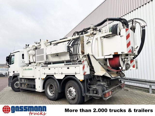 Mercedes-Benz Actros 2536 L 6x2, Müller Saug- und Spülwagen - Мотометачна машина: снимка 3 Mercedes-Benz Actros 2536 L 6x2, Müller Saug- und Spülwagen - Мотометачна машина: снимка 3