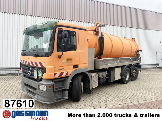 Mercedes-Benz Actros 2541 L 6x2, Lenkachse, Küller Saug- und - Мотометачна машина: снимка 1 Mercedes-Benz Actros 2541 L 6x2, Lenkachse, Küller Saug- und - Мотометачна машина: снимка 1