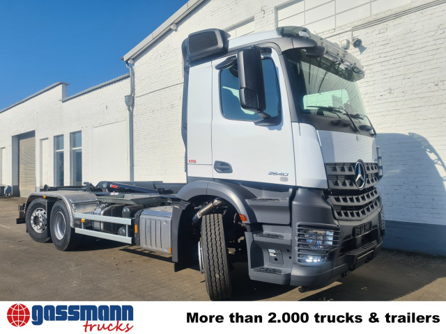 Mercedes-Benz Actros 2545 L 6x2, Retarder, Lenk-/Liftachse, - Мултилифт с кука камион: снимка 2 Mercedes-Benz Actros 2545 L 6x2, Retarder, Lenk-/Liftachse, - Мултилифт с кука камион: снимка 2