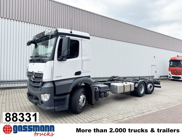 Mercedes-Benz Actros 2548 L 6x2, Retarder, Lenk-/Liftachse - Шаси кабина: снимка 1 Mercedes-Benz Actros 2548 L 6x2, Retarder, Lenk-/Liftachse - Шаси кабина: снимка 1